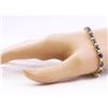Image 5 : 16.97 CTW Natural Sapphire 18K Solid Yellow Gold Diamond Bracelet