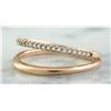 Image 2 : 0.25 CTW 14K Rose Gold Diamond Ring
