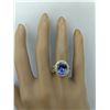 Image 5 : 1.95 CTW Tanzanite 18K Yellow Gold Diamond Ring