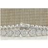 Image 1 : 7.50 CTW Natural Diamond Bracelet In 18K Solid White Gold