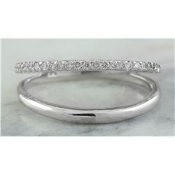 0.25 CTW 14K White Gold Diamond Ring