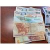 Image 2 : Greek Drachma,Iranian Rial, Singapore Dollar, andChinese Yuan Bank Notes