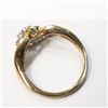 Image 3 : 10K Yellow Gold Diamond(0.63Ct,I2-I3,G-H) Ring (~Size 7) (~weight 3.2g), Appraised Retail $2460