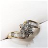 Image 5 : 10K Yellow Gold Diamond(0.63Ct,I2-I3,G-H) Ring (~Size 7) (~weight 3.2g), Appraised Retail $2460