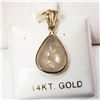 Image 4 : 14K Yellow Gold Amazing Rare Color Changing Sultanite (Turkish Diaspore)(3ct) Pendant (~weight 0.94g