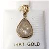 Image 5 : 14K Yellow Gold Amazing Rare Color Changing Sultanite (Turkish Diaspore)(3ct) Pendant (~weight 0.94g