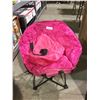 Image 1 : Kids' Pink Folding Camp Chair