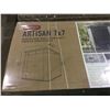 Image 1 : NEW IN BOX KeterRESIN Artisan Architectured Shed 7x7