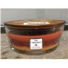 Image 1 : WoodWick Trilogy Autumn Harvest Scented Crackling Wooden Wick Candle
