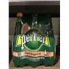 Image 1 : Perrier Pink Grapefruit Carbonated Natural Spring Water (6 x 1L)