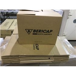 BERICAP premium 2 cu ft STANDARD SIZE moving box LOT OF 10