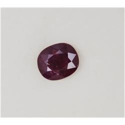 1.02ct Cushion Shape Burma Ruby Dimension 6.5x5.5x3