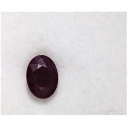 1.43ct Oval Shape Burma Ruby Dimension 7.2x5.3x4