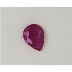 1.09ct Pear Shape Ruby Dimension 7.9x5.9x2.7