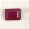 Image 1 : 6.41ct  Ruby Emerald Cut