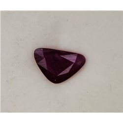1.00ct Trillion Shape Ruby Dimension 8.8x2.8x2.3