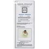 Image 3 : 1.19CT NATURAL BLUE SAPPHIRE AND RUBY 14K WHITE GOLD RING
