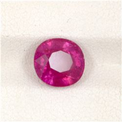 4.51ct Cushion  Ruby Cushion Cut