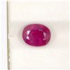 Image 1 : 3.3ct  Ruby Oval Cut