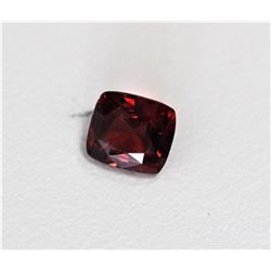 1.47ct Emerald Cut Malaya garnet Dimension6x6.4x4.4