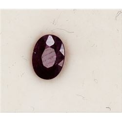 0.57ct Oval Shape Burma Ruby Dimension 6.1x4.3x2.2