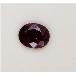 1.50ct Oval Shape Burma Ruby Dimension 8.7x7x2.7