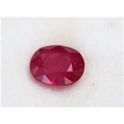 1.20ct Oval Shape Ruby Dimension7.7x5.5x2.8