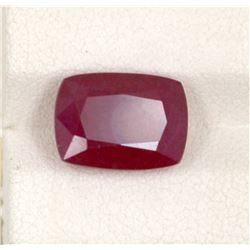 7.827ct  Ruby Emerald Cut