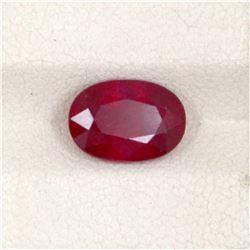2.6ct  Ruby Oval Cut