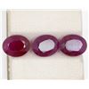 Image 1 : 7.78ct  Ruby Match Pair Oval Cut