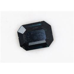 2.28ct Emerald Cut Natural Ceylon Blue Sapphire Dimension 8.3x6.8x4