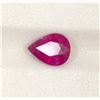 Image 1 : 2.3ct  Ruby Pear Cut