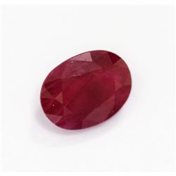 1.40ct Oval Shape Ruby Dimension7.8x6x3.4