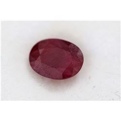 1.73ct Oval Shape Ruby Dimension7.9x6.2x3.8