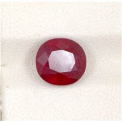 4.36ct  Ruby Oval Cut