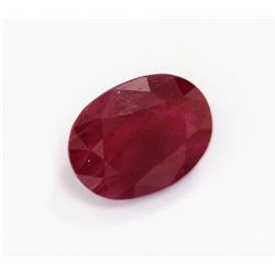 1.178ct Oval Shape Ruby Dimension7.7x6x3