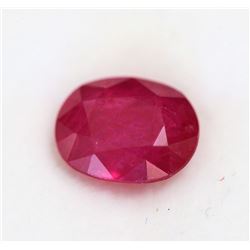 1.29ct Oval Shape Ruby Dimension6.9x5.4x3.7