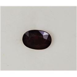 1.16ct Oval Shape Burma Ruby Dimension 7.2x5.1x3.5