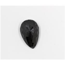 2.97ct Pear Shape Black Diamond Dimension11.4x7.4x4.4