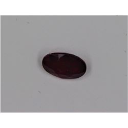 0.89ct Oval Shape Burma Ruby Dimension 6.8x5x3