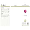 Image 3 : GIA 4.04CT NATURAL BURMA RUBY(NO LEAD FILLING) 14K WHITE GOLD RING