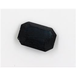 2.10ct Emerald Cut Natural Ceylon Blue Sapphire Dimension 8.9x6.9x3.4