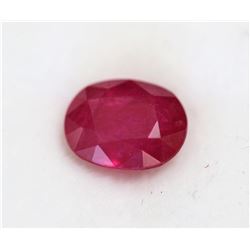 1.43ct Oval Shape Ruby Dimension7.9x5.9x3.2