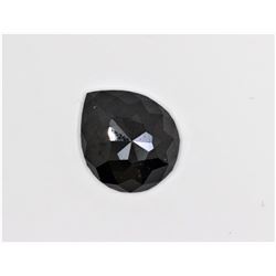 2.30ct Pear Shape Black Diamond Dimension10.4x8.8x3.4
