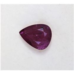 1.73ct Pear Shape Burma Ruby Dimension 8.1x6x4.2