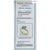 Image 3 : 1.76CT NATURAL CEYLON WHITE SAPPHIRE 14K Y/G RING