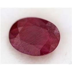 1.40ct Oval Shape Ruby Dimension7.8x6.1x3.6