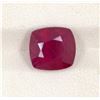 Image 1 : 5.86ct  Ruby Cushion Cut