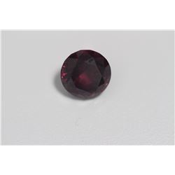 6.44ct Round Shape Raspberry Garnet Dimension10.5x7.5
