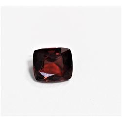 1.91ct Emerald Cut malaya Garnet Dimension 7.4x6.4x4.1
